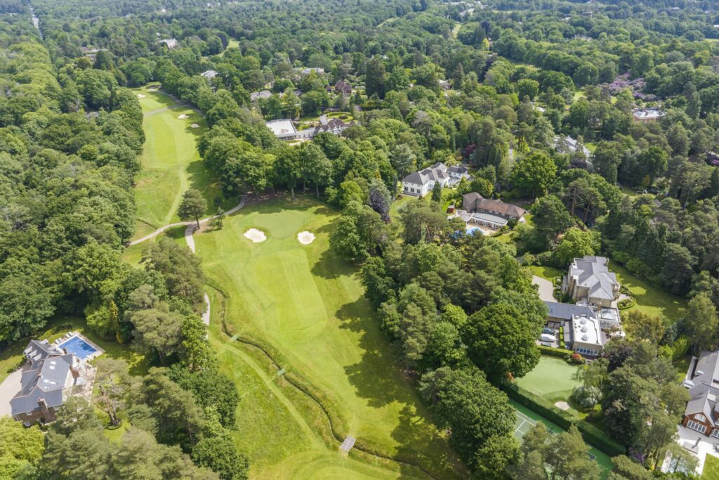 a golfers paradise in virginia water