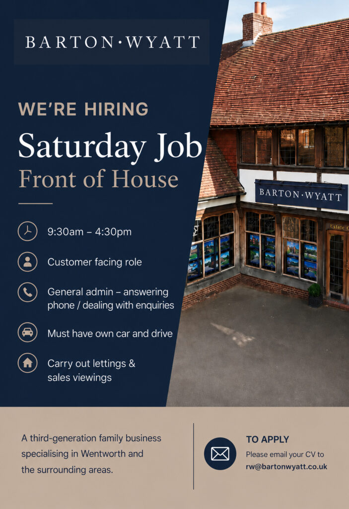 Front of house role